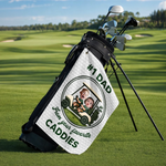 Custom Photo Golf Towel - Personalized Father's Day Birthday Golf Gifts For Dad, Grandpa, Golf Lovers - Life Is Better On The Green