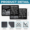Custom Photo Metal Wallet Card - Personalized Father's Day, Baby Shower, Gender Reveal Gifts For New Dads, Grandpas - From Bump To Bundle Of Joy