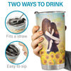 When I Asked God For An Angel, He Sent Me You - Tumbler - To My Daughter, Gift For Daughter, Daughter Gift From Mom, Birthday Gift For Daughter