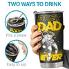 Best Dad Ever, No.1 Dad Nutrition Facts - Tumbler - To My Dad, Gift For Dad, Dad Gift From Daughter And Son, Birthday Gift For Dad