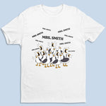 Custom Unisex T-shirt, Premium T-shirt, Hoodie - Personalized Funny Gifts For Teacher - Certified Chaos Coordinator