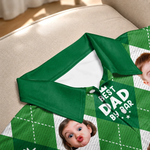 Custom Photo All Over Print Polo Shirt - Personalized Father's Day Birthday Golf Gifts For Dad, Grandpa, Golfers - Golf Days Are The Best Days