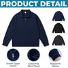 Custom Unisex Quarter Zip Sweatshirt - Personalized Father's Day Birthday Gifts For Dad, Grandpa - Dad Makes Every Memory Better