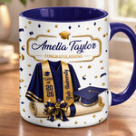 Custom Accent Mug - Personalized Graduation Gifts For Graduate - The Grad Era Begins