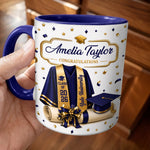 Custom Accent Mug - Personalized Graduation Gifts For Graduate - The Grad Era Begins