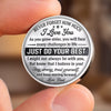 Custom Pocket Hug - Personalized Birthday Gifts For Son - You Are Stronger Than You Think