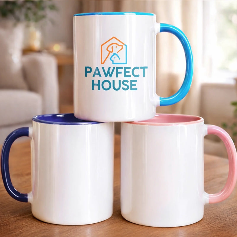 Custom Accent Mug - Personalized Graduation Gifts For Him, Her - Floral Morning Mood