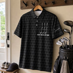 Custom All Over Print Polo Shirt - Personalized Father's Day Birthday Golf Gifts For Dad, Grandpa, Golfers - Good Times And Tee Lines