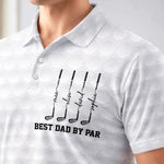 Custom All Over Print Polo Shirt - Personalized Father's Day Birthday Golf Gifts For Dad, Grandpa, Golfers - Enjoy Every Shot