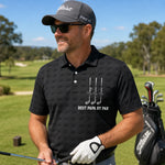 Custom All Over Print Polo Shirt - Personalized Father's Day Birthday Golf Gifts For Dad, Grandpa, Golfers - Enjoy Every Shot