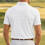 Custom All Over Print Polo Shirt - Personalized Father's Day Birthday Golf Gifts For Dad, Grandpa, Golfers - Enjoy Every Shot