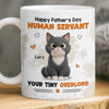 Custom Mug - Personalized Father's Day Gifts For Cat Lovers, Cat Mom And Dad - The Cat Runs This House