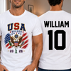 Custom International Soccer Tournament Unisex T-shirt - Personalized Birthday Gifts For Soccer Lovers, Sports Fans, Sports Lovers - Heart Full Of Goals
