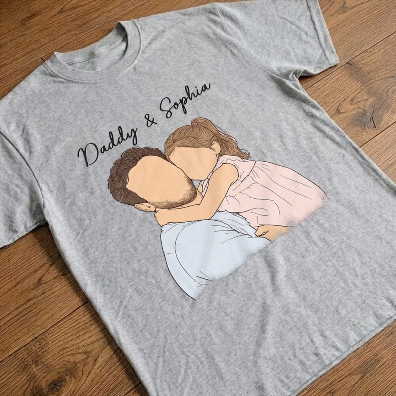Custom Photo T-shirt, Hoodie - Personalized Father's Day, Baby Shower, Gender Reveal Gifts For New Moms, New Dads, New Parents - Our Little Miracle Has Arrived