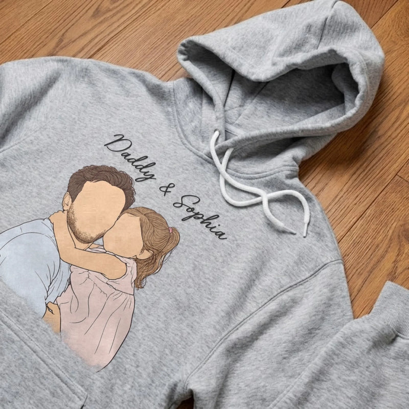 Custom Photo T-shirt, Hoodie - Personalized Father's Day, Baby Shower, Gender Reveal Gifts For New Moms, New Dads, New Parents - Our Little Miracle Has Arrived