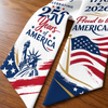Custom Decorative Sash - Personalized America 250th Anniversary Gifts For Mom, Dad, Brother, Sister, Kids - United In Freedom