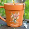 Custom Plant Pot Ceramic Mug - Personalized Birthday Garden Gifts For Gardeners - Wildflower State Of Mind