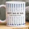 Custom Mug - Personalized Father's Day Birthday Golf Gifts For Dad, Grandpa - Golf More Worry Less