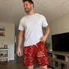 Custom Tropical Hawaiian Aloha Men Beach Shorts - Personalized Father's Day, Summer Vacation And Travel Gifts For Dad, Grandpa - Daddy Belongs To The Chaos Crew
