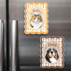 Custom Photo Acrylic Fridge Magnet - Personalized Birthday Gifts For Dog Cat Lovers, Dog Dad And Mom, Cat Owners - Furry Friend, Infinite Joy