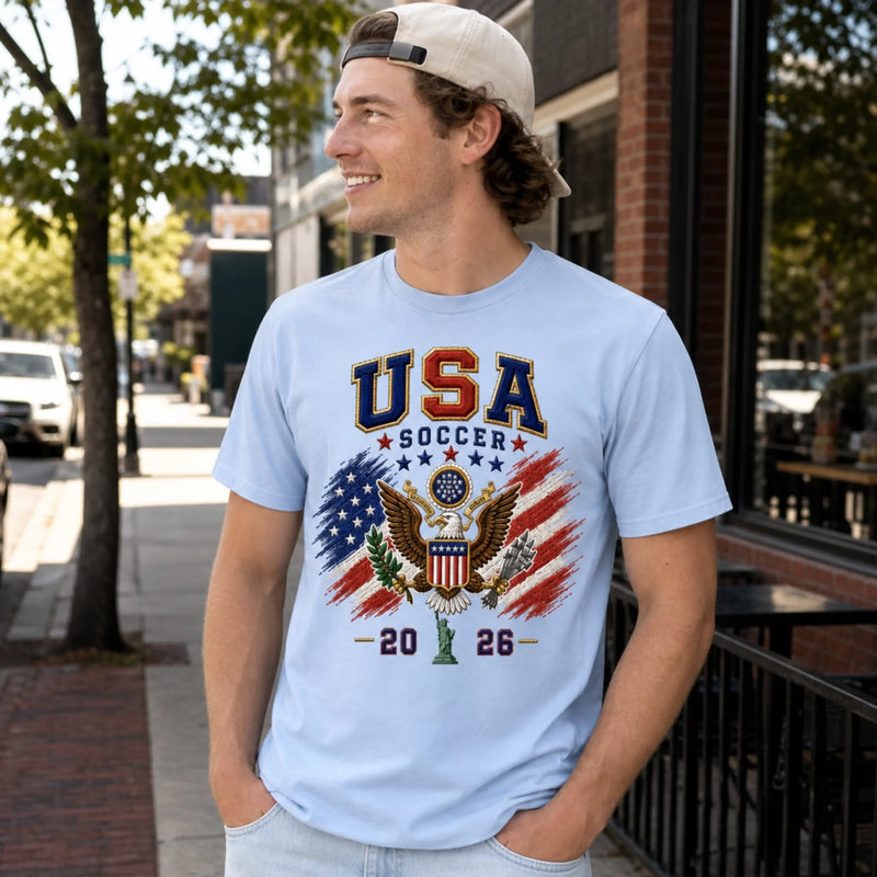 Custom International Soccer Tournament Unisex T-shirt - Personalized Birthday Gifts For Soccer Lovers, Sports Fans, Sports Lovers - Heart Full Of Goals