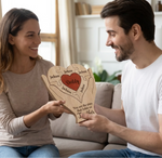 Custom Shaped Wooden Art Puzzle - Personalized Mother's Day Father's Day Birthday Gifts For Mom, Grandma - Love Never Fades