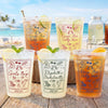 Custom Party Cups - Personalized Summer Vacation And Travel Gifts For Best Friends, Family - Making Unforgettable Memories