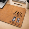 Custom Desk Mat - Personalized Father's Day Gifts For Dog Cat Lovers, Dog Dad And Mom, Cat Owners - Pet Hair Everywhere