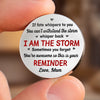 Custom Pocket Hug - Personalized Birthday Gifts For Daughter - Never Walking Alone