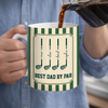 Custom 3D Inflated Effect Printed Mug - Personalized Father's Day Birthday Golf Gifts For Dad, Grandpa - Winning Like a Legend