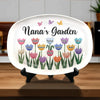Grandma’s Love Helps Kids Bloom - Family Personalized Custom Platter - Gift For Mom, Grandma