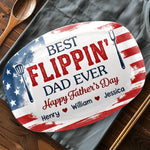 Custom Platter - Personalized Father's Day Birthday Gifts For Dad - Home Cooked Happiness