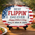 Custom Platter - Personalized Father's Day Birthday Gifts For Dad - Home Cooked Happiness