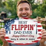 Custom Platter - Personalized Father's Day Birthday Gifts For Dad - Home Cooked Happiness