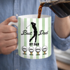 Custom Mug - Personalized Father's Day Birthday Golf Gifts For Dad, Grandpa - Swing Easy Enjoy Life