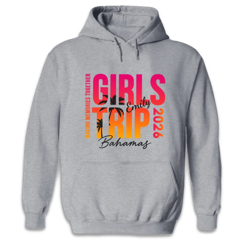 Custom T-shirt, Premium T-shirt, Hoodie - Personalized Summer Vacation And Travel Gifts For Best Friends, Family - Chasing The Endless Summer