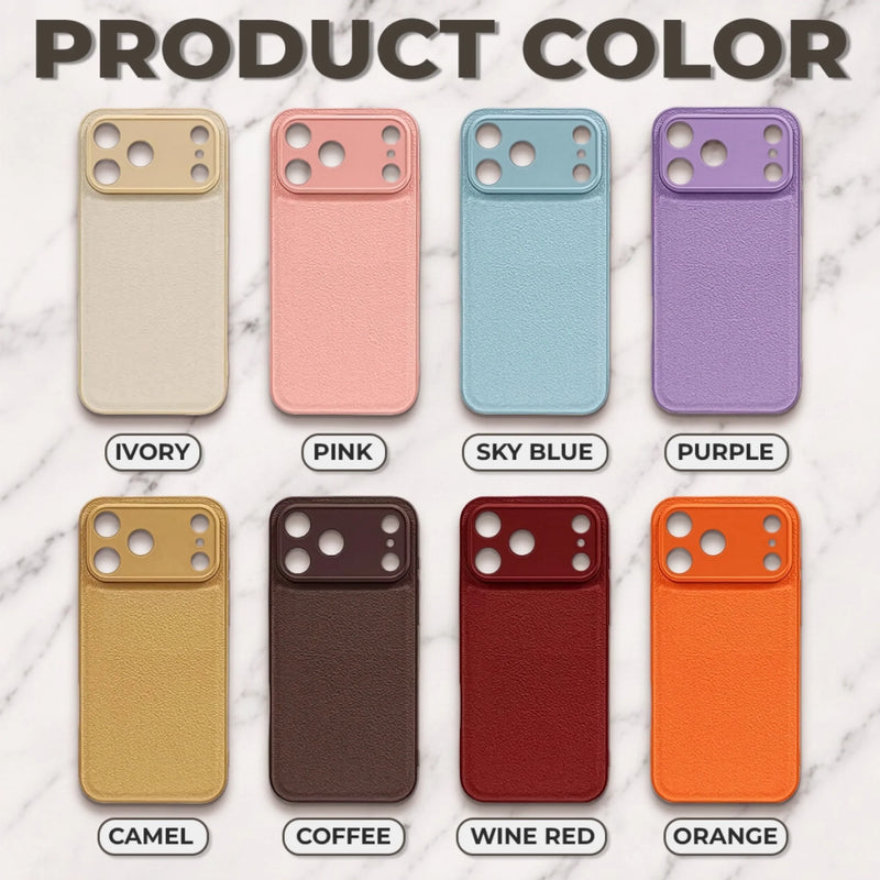 Custom Photo Leather Phone Case - Personalized Father's Day Birthday Gifts For Dad, Grandpa - Dad Makes Life Complete