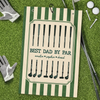 Custom Golf Towel - Personalized Father's Day Birthday Golf Gifts For Dad, Grandpa - Chasing Birdies All Day