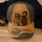 Custom Photo Cap - Personalized Father's Day Birthday Gifts For Cat Lovers, Dad - Love Comes With Paws