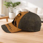 Custom Photo Cap - Personalized Father's Day Birthday Gifts For Cat Lovers, Dad - Love Comes With Paws