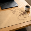 Custom Desk Mat -  Personalized Birthday Gifts For Teachers - A Teacher’s Beautiful Heart