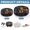 Custom Platter - Personalized America 250th Anniversary Gifts For Mom, Dad, Brother, Sister, Kids - 250 Years Of Freedom