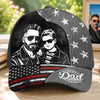 Custom Photo Cap - Personalized Father's Day Birthday Gifts For Dad, Grandpa - Forever Proud Of You