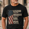 Custom T-shirt, Hoodie - Personalized Father's Day Birthday Gifts For Dad, Grandpa - Legendary Since Day One