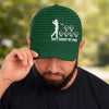Custom Hat, All Over Print Classic Cap - Personalized Father's Day Birthday Golf Gifts For Dad, Grandpa - Good Swings Good Days