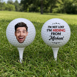Custom Photo Golf Is The Best Retirement Plan - Personalized Custom Golf Ball - Gift For Golfers