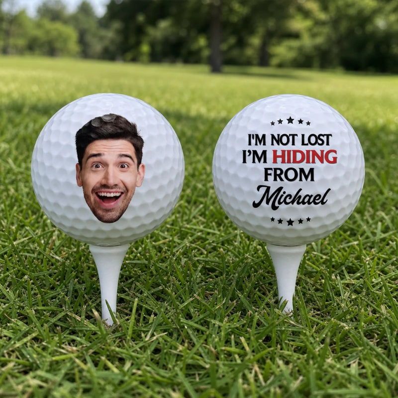 Custom Photo Golf Is The Best Retirement Plan - Personalized Custom Golf Ball - Gift For Sport Lovers, Sport Players