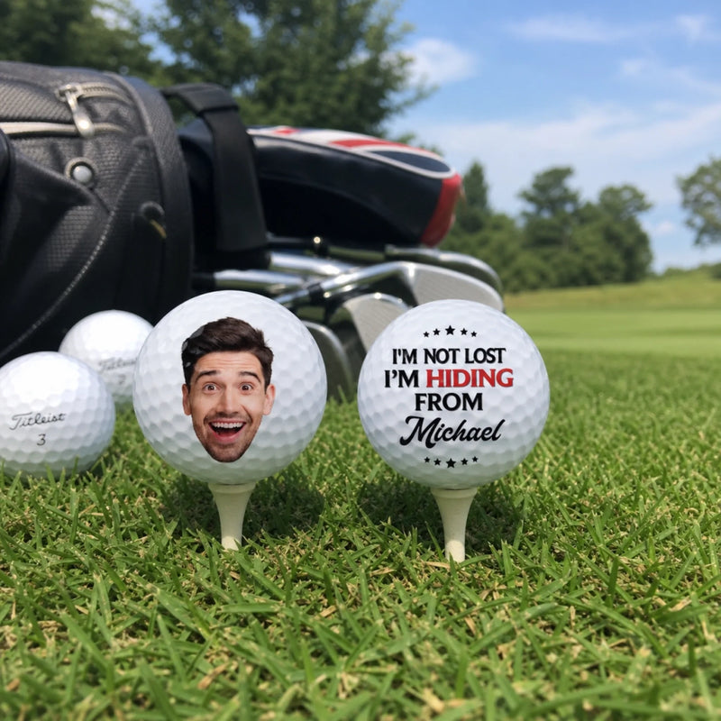 Custom Photo Golf Is The Best Retirement Plan - Personalized Custom Golf Ball - Gift For Sport Lovers, Sport Players