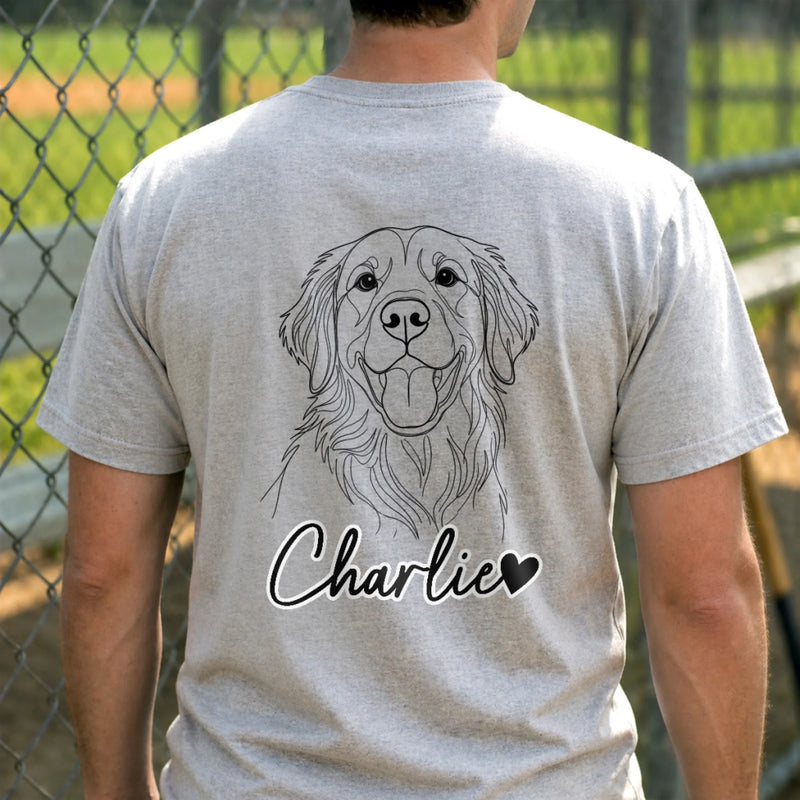 Custom Photo Unisex T-shirt - Personalized Father's Day Birthday Gifts For Dog Cat Lovers, Dog Dad And Mom, Cat Owners - Fur Babies Steal Hearts