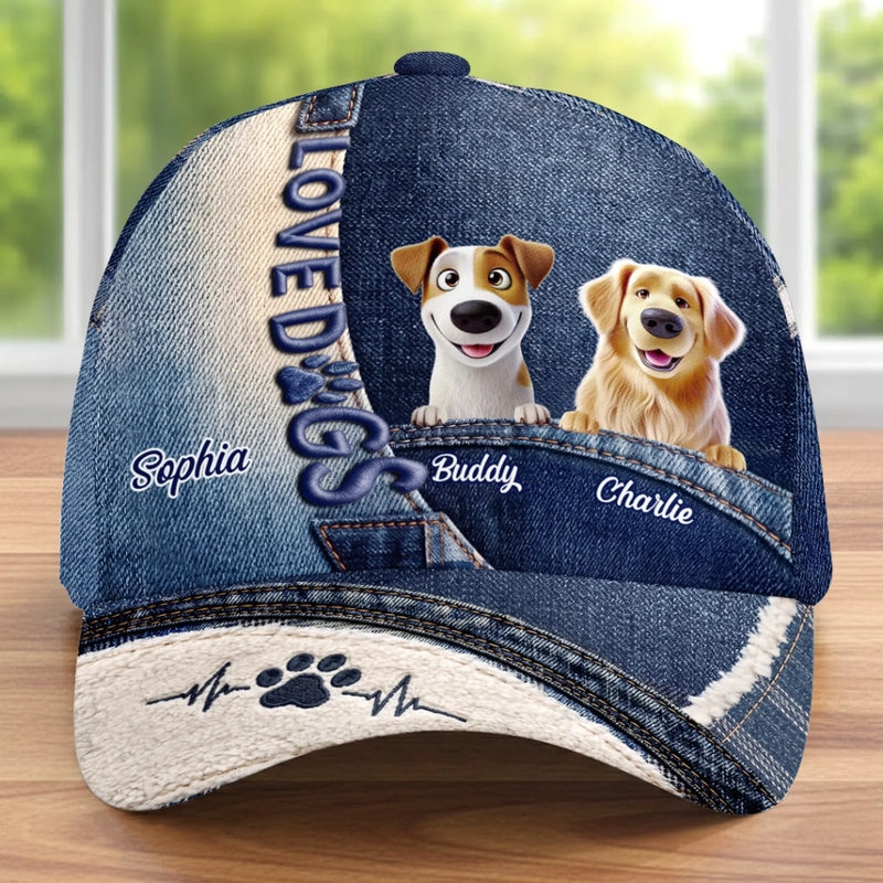 Custom Cap - Personalized Birthday Gifts For Dog Cat Lovers, Dog Dad And Mom, Cat Owners - Pawsitively The Coolest Cap